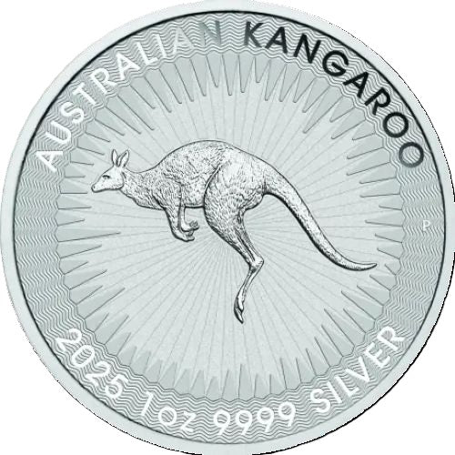 2025 Australian Kangaroo 1 oz Silver Coin