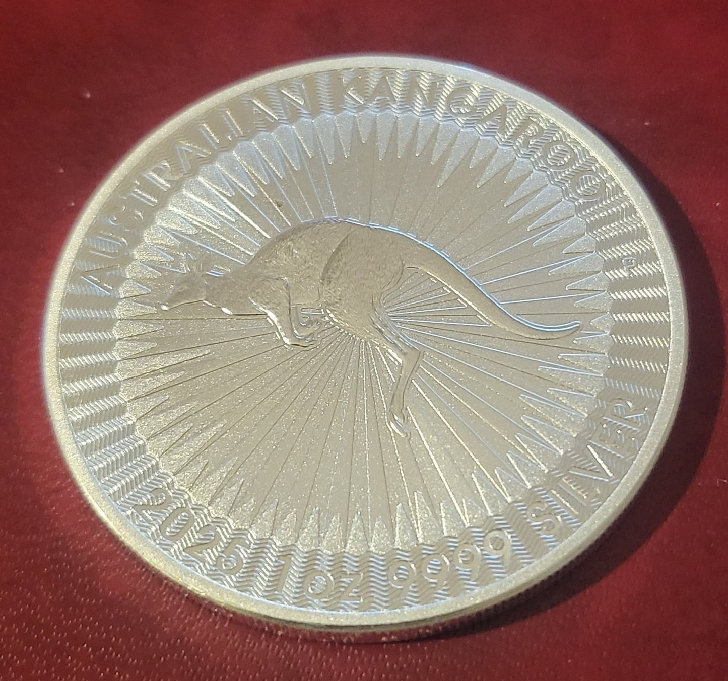 2025 Australian Kangaroo 1 oz Silver Coin