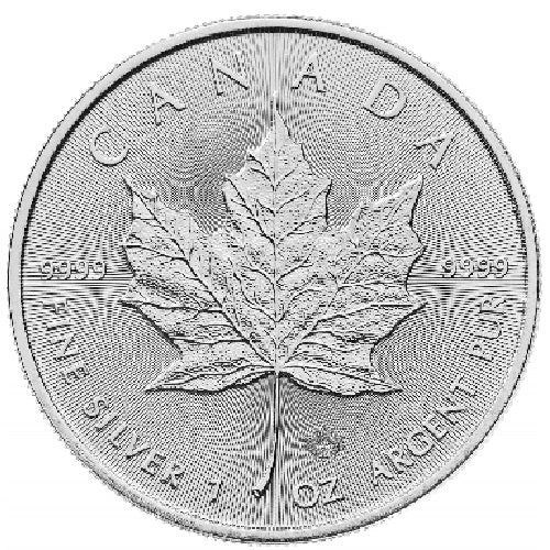2024 Canadian Maple Leaf 1oz Silver Bullion Coin BU