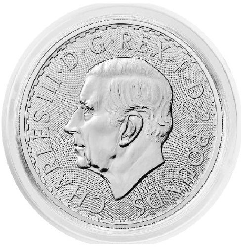 2024 Britannia 1 oz Silver Bullion Coin BU