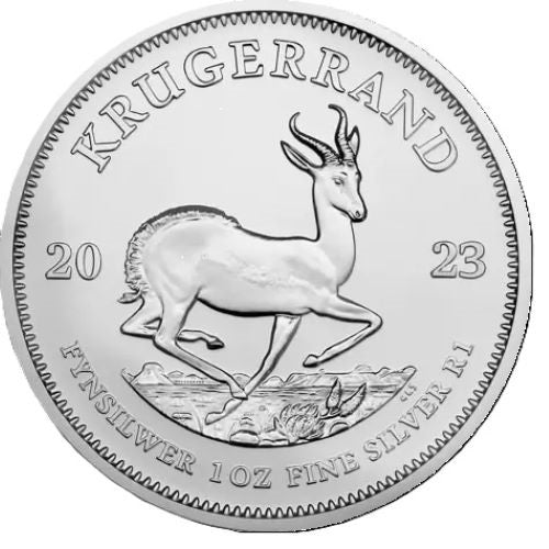 2023 South African Kugerrand 1 oz Silver Bullion Coin BU