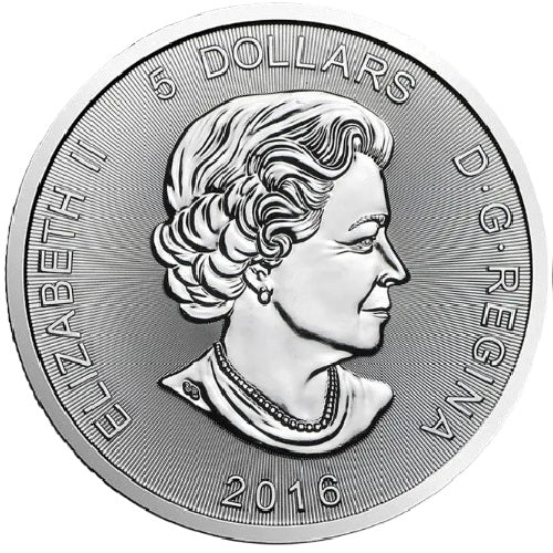 2016 Canadian Cougar 1 oz Silver Bullion Coin BU