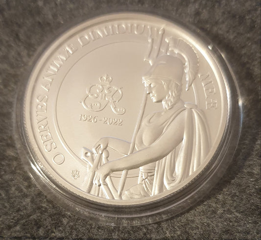 2023 St. Helena Queen's Memorial 1 oz Silver Coin